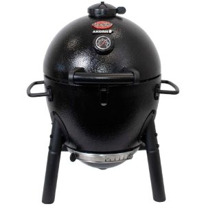 Char-Griller Black Akorn Junior Kamado Charcoal BBQ